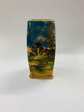 Royal Doulton Farming scene vase