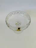 Webb and Corbett crystal stemmed bon bon dish