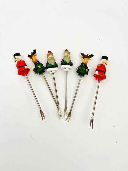 Festive Appetizers Forks