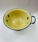 Vintage enamel colander