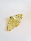 Pottery Butterfly Orange wings with tan middle