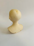 Antique porcelain dolls head bust