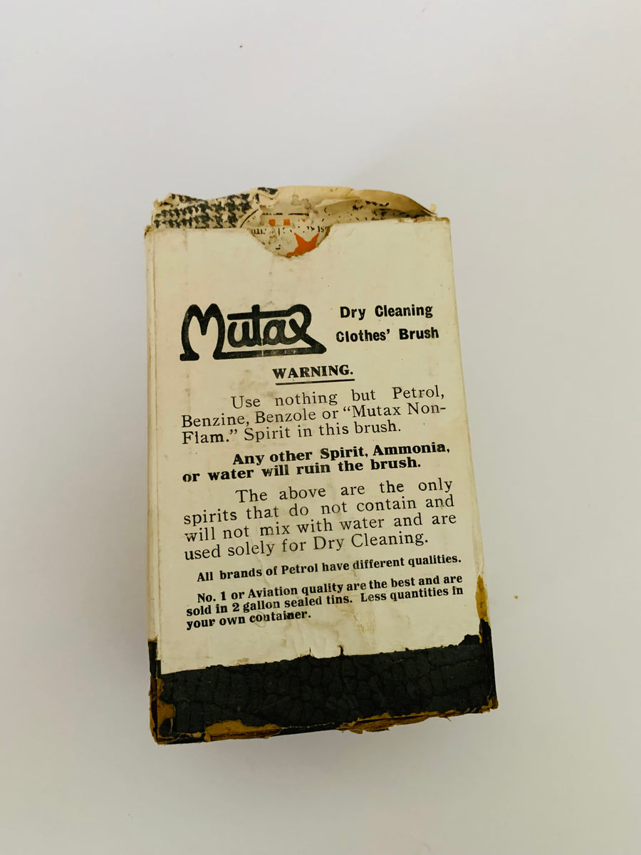 Mutax Antique Drycleaning brush – Antique Alley