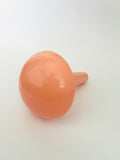 Pink Bakelite Darning Mushroom with Internal Pin Holder