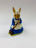 Royal Doulton Mrs Bunnykins Clean Sweep