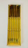 Set of 6 retro fondue forks