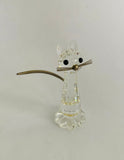 Swarovski standing cat