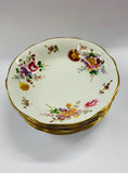 Set 8 Royal Crown Derby Posies bowls