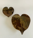 Pair of Steiner Ceramic heart dishes