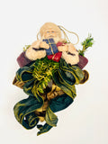 Santa Hanging Ornament Holding Gifts
