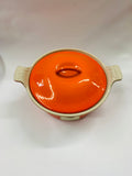 Cousances Fonte Emaillee cast iron enamel vintage casserole pot
