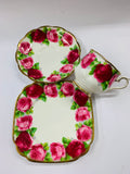 Royal Albert Old English Roses Trio
