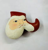 Ceramic vintage Santa jewellery box