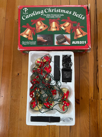Vintage Caroling Christmas Bells for your Christmas Tree