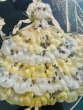 Framed "The Proposal" with a hand crafted dress