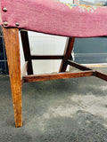 Wooden Edwardian Tapestry Chair