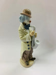 Lladro Sad Sax Clown
