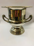 Large silver plated champagne bucket