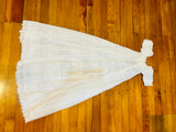 Children's White Christening Gown
