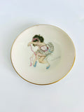 Brownie Downing Mini Trinket or Wall Plate With Young Ballerina