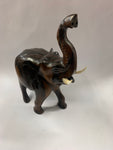 Large wooden elephant