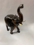 Large wooden elephant