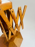 Octagonal Based Wooden Umbrella Yarn Swift