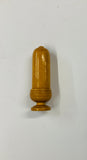 Antique wooden treen needle case