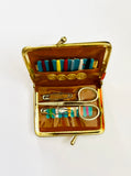 Miniature Novelty Suit case Sewing Kit