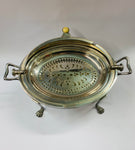 Victorian silver plated vegetable warmer