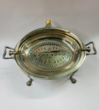 Victorian silver plated vegetable warmer