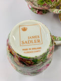 James Sadler Florence Chintz tea set