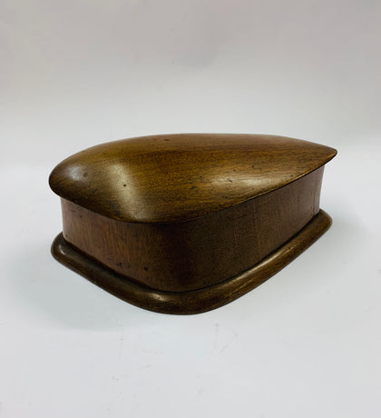 Antique wooden jewellery box