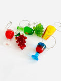 Art Glass Wine Charms