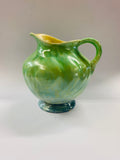 Art deco green English jug