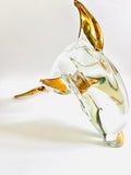 Murano Venezian Glass Dolphin with sticker