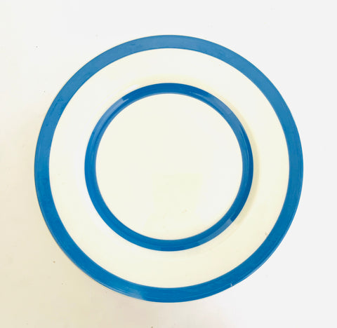 Set of Five Cornish Ware Dinner Plates