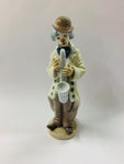 Lladro Sad Sax Clown