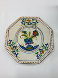 Antique Italian pottery plate