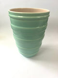 Poole Cylinder Teal Vase