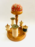 Rare Victorian Pin Cushion and Thread holder
