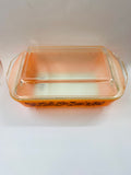 Retro Crown Ovenware glass Casserole dish