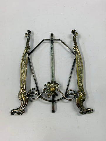 Silver plated Art Nouveau photo frame