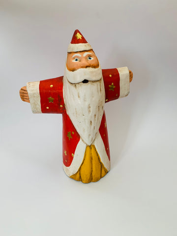 Santa the redeemer wooden statue