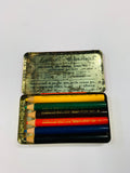 Lakeland tin with original colour pencils