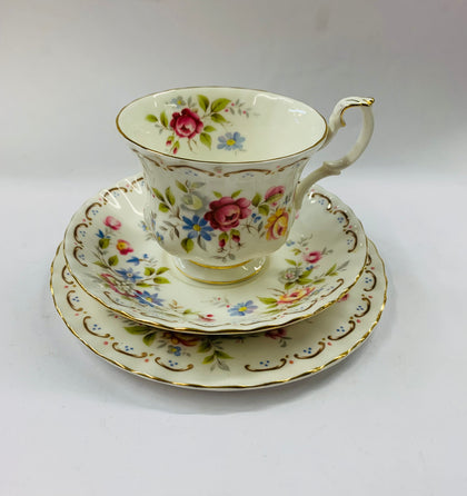 Royal Albert Jubilee Rose Trio