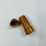 Antique wooden treen lighthouse needle case