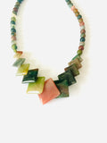 Multi Coloured Quartz Necklace