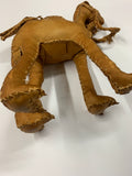 Vintage 1950’s hand stitched leather camel