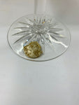 Large Webb Corbett Crystal compote